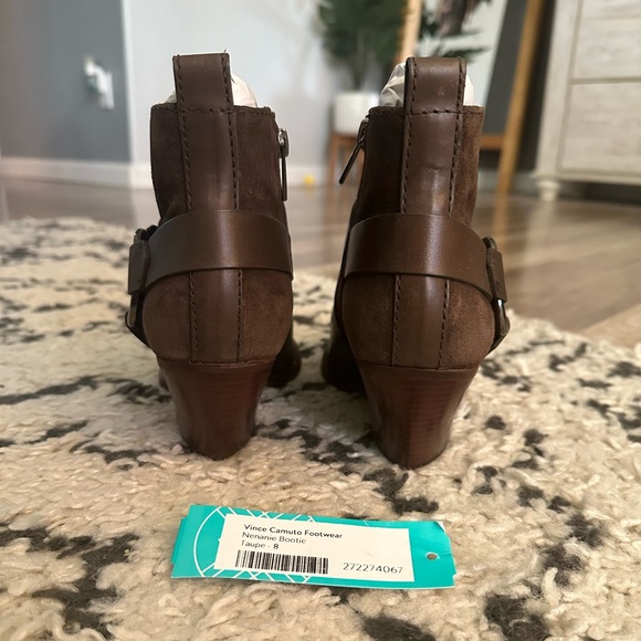 Vince Camuto Nenanie Pointed Toe Bootie brown Size 8 NWT $179 MSRP - Picture 3 of 7